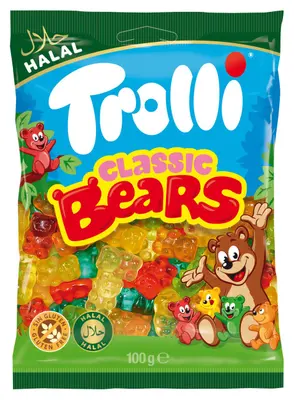 Trolli Classic Bears 100g - halal
