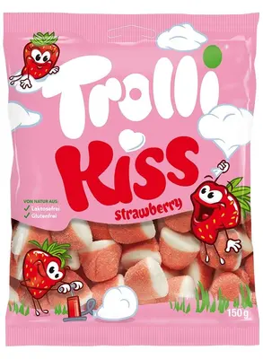 Trolli Kiss Strawberry 150g
