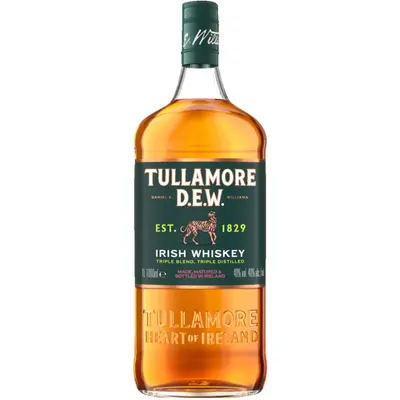 Tullamore Dew Irish Whiskey 40% - 1l