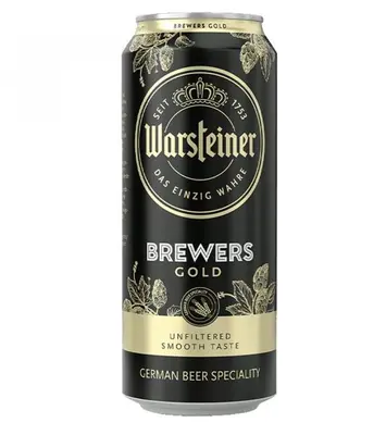 Warsteiner Brewers Gold 5,2% 24x500ml Can