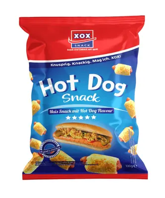 XOX Hot Dog Snack 100g