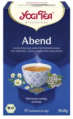 Yogi Tea Abend 17 pcs. 30,6g - Bio DE-ÖKO-034
